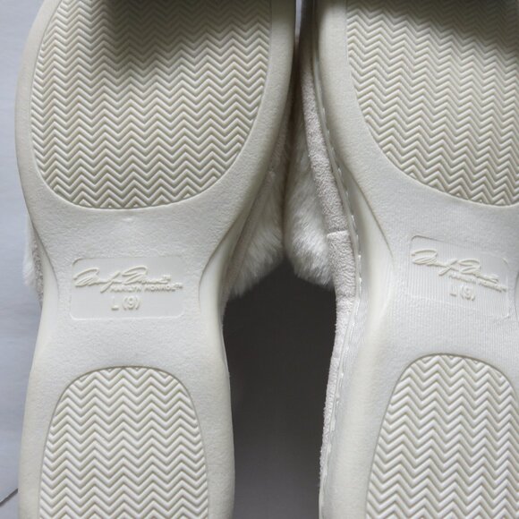 Marilyn Monroe Memory Foam Fuzzy Fur Leopard Indoor Outdoor Slippers Size 9 - Picture 5 of 5